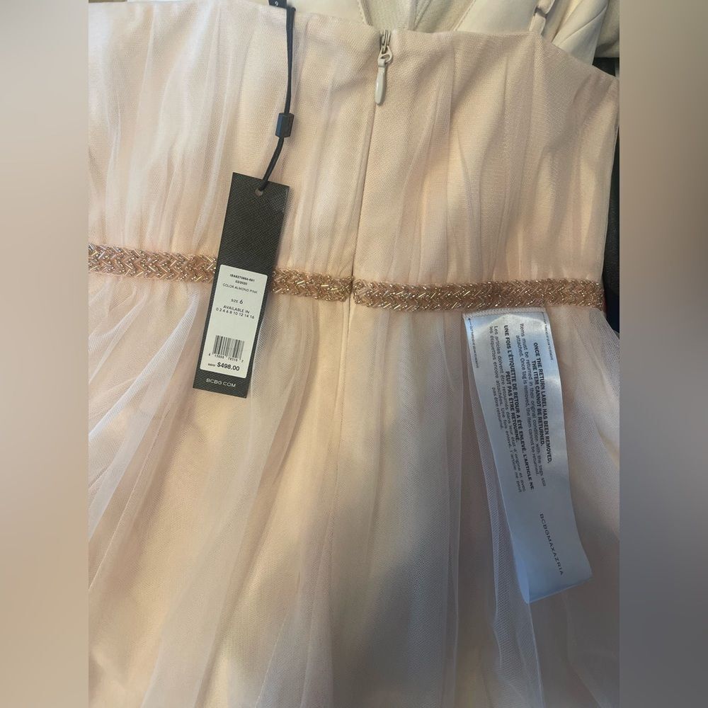 BCBG Peach Maxi Dress - Picture 3 of 3